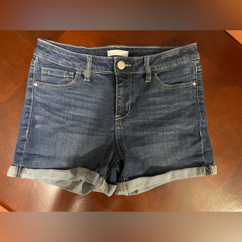 Lauren Conrad High Waisted Denim Shorts - Size 6